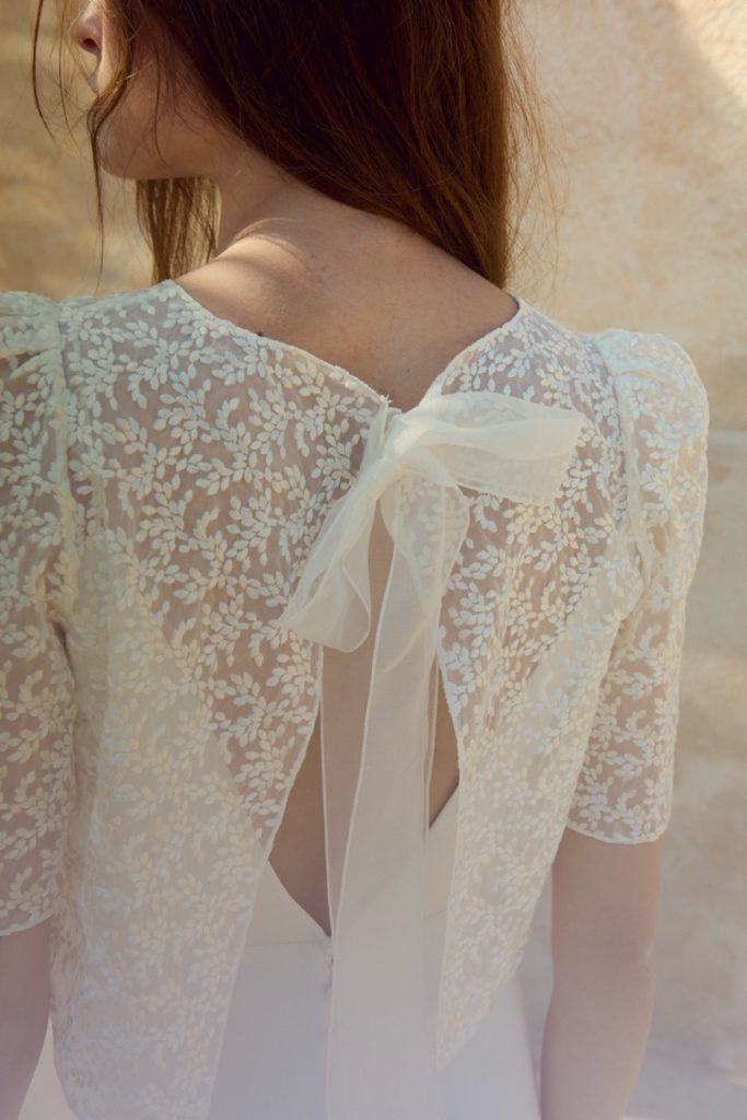 Top de mariée Covélo de Laure de Sagazan Paris